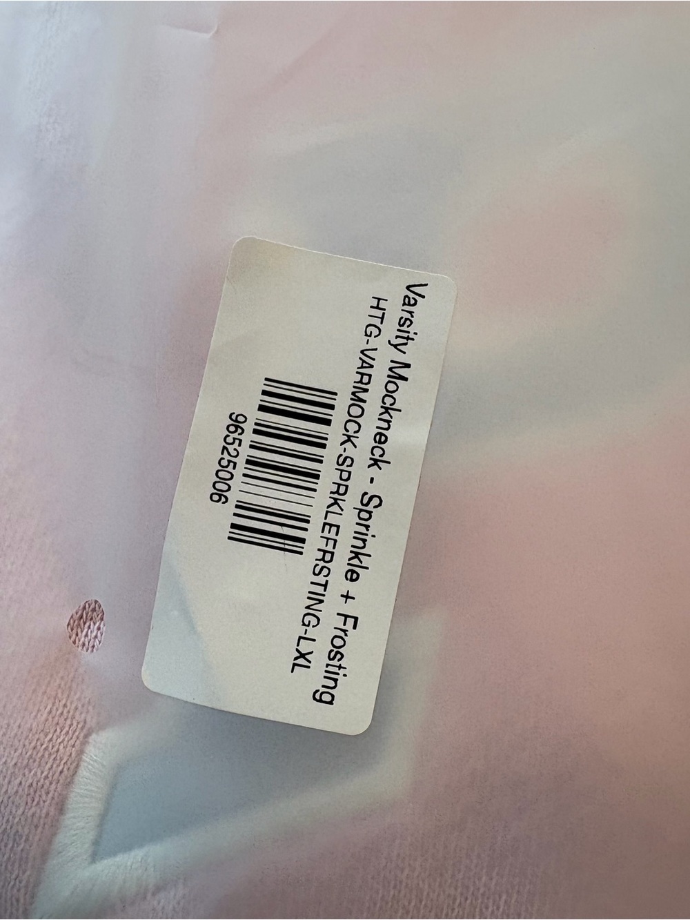 PARKE Cupcake Varsity Mockneck L/XL Sold Out NEW - Picture 9 of 10